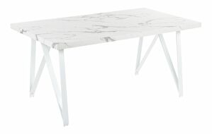 Jedálenský stôl Guliver (biela) (pre 6 osôb)