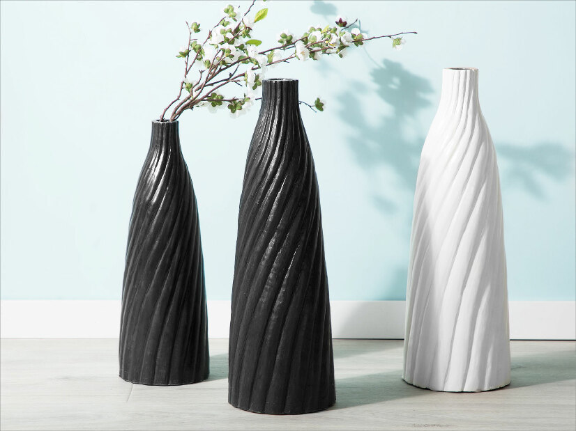 Váza FRONIA 54 cm (keramika) (čierna)
