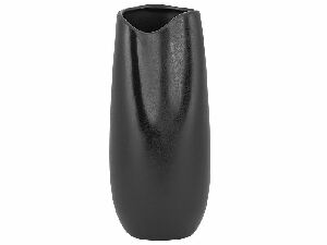 Váza DOTHAN 32 cm (sklolaminát) (čierna)
