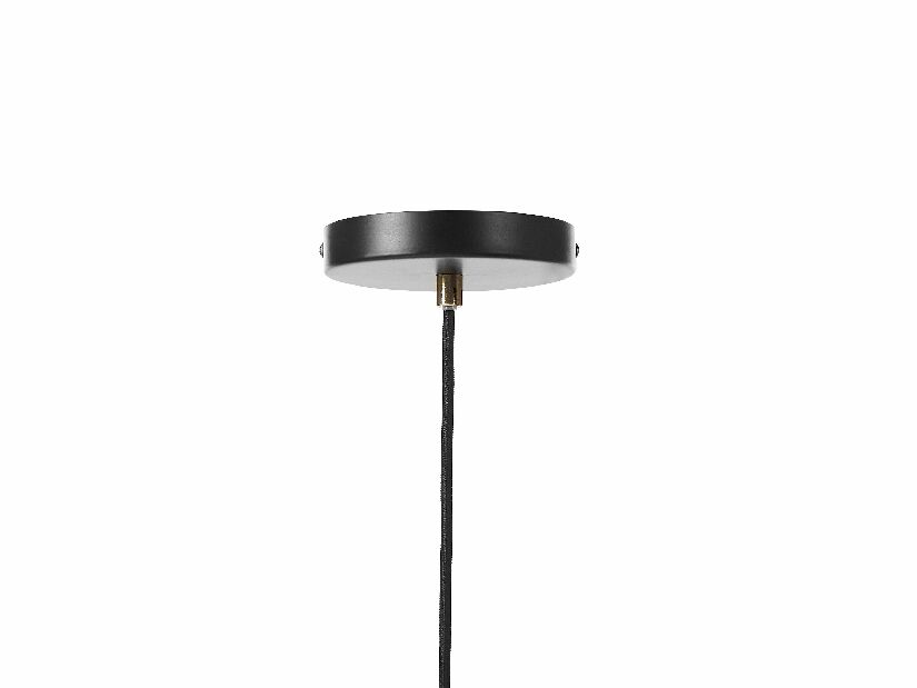 Závesná lampa HASS (kov) (čierna)