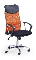 Kancelárska stolička Vicky  (pomarančová + čierna)