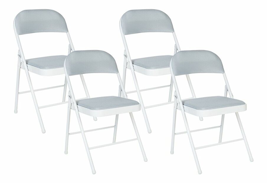 Set 4 ks konferenčných stoličiek Segar (sivá) 