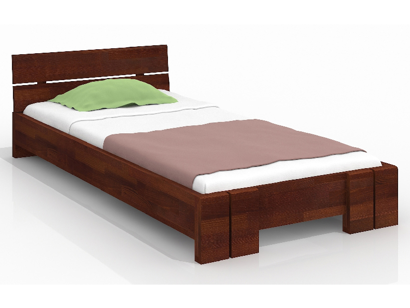 Jednolôžková posteľ 120 cm Naturlig Kids Tosen (borovica) (s roštom)
