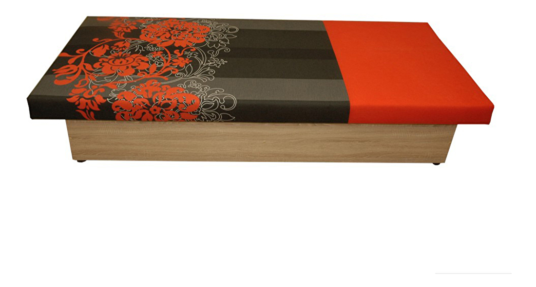 Jednolôžková posteľ (váľanda) 80 cm Aga (s matracom)