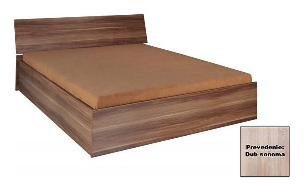 Manželská posteľ 180 cm Peldon P9 (s roštom) dub sonoma*výpredaj
