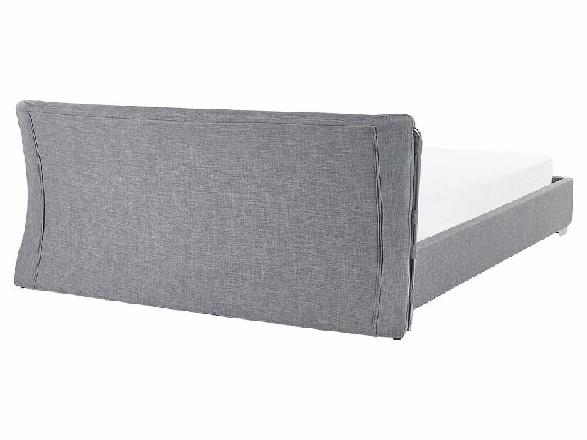 Manželská vodná posteľ 160 cm Pariz (sivá)