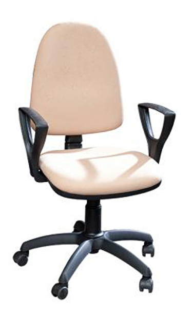 Kancelárska stolička Decodom MEK 1080 béžová (s podrúčkami)