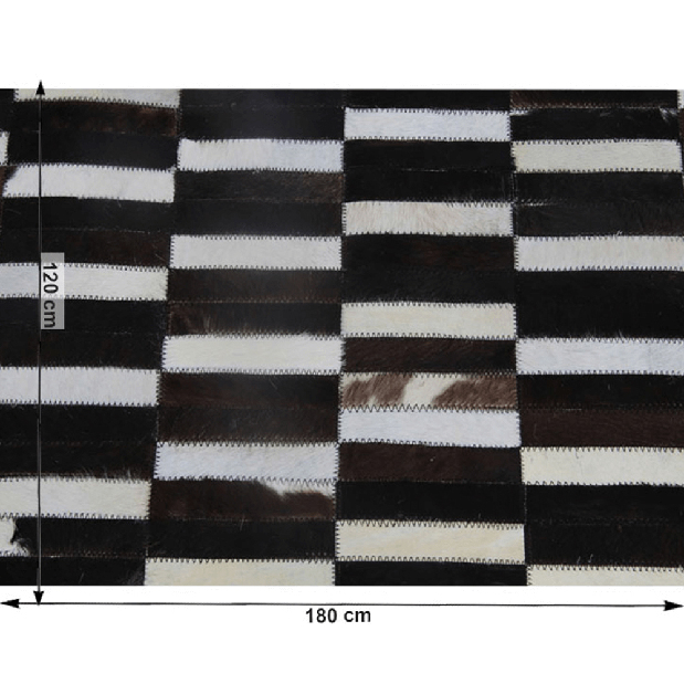 Kožený koberec 120x180 cm Kazuko typ 6