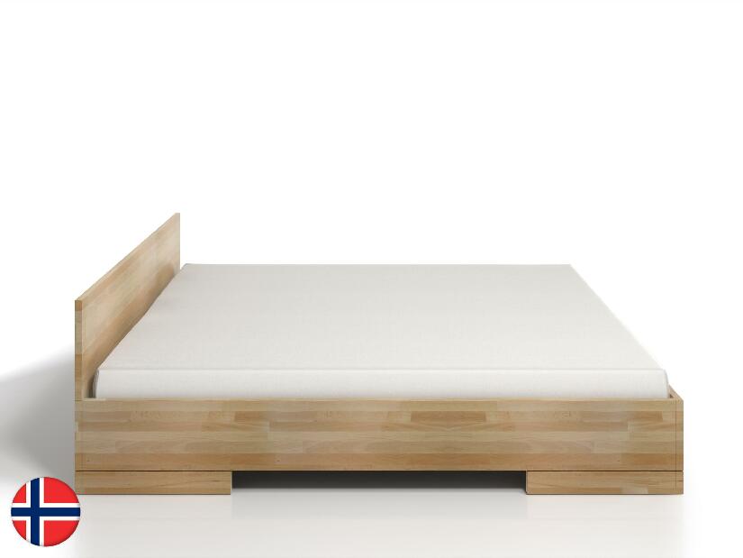 Manželská posteľ 200 cm Naturlig Stalander Maxi Long (buk) (s roštom)