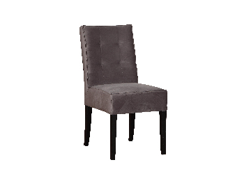 Jedálenská stolička Podur (tmavosivá + čierna)