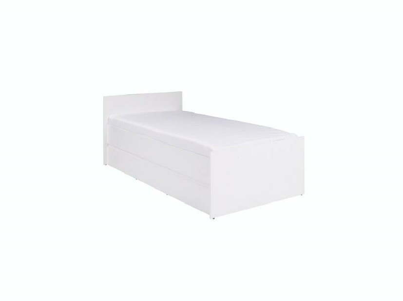 Jednolôžková posteľ 80 cm Cortez C 08 (biela) ( s roštom) *výpredaj