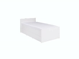 Jednolôžková posteľ 90 cm Cortez C 15 (biela) (s roštom) *výpredaj