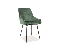 Jedálenská stolička Allene (zelená + čierna)