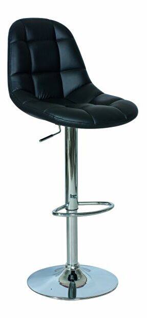 Barová stolička C-198 (čierna)