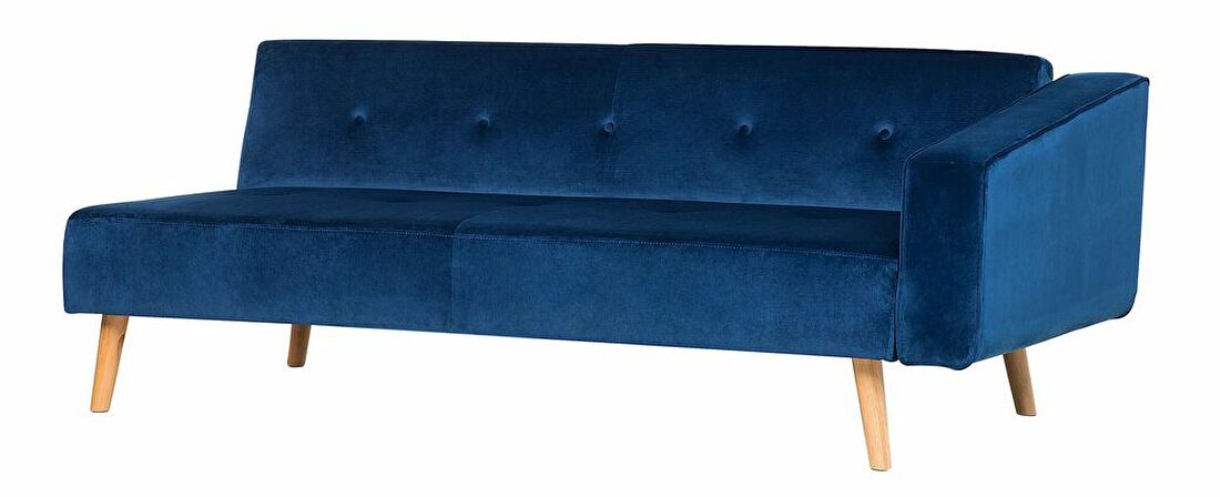 Rohová sedačka Vanto (modrá) (L)