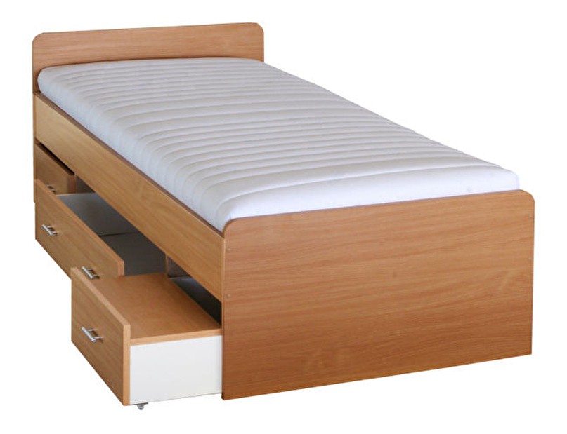 Jednolôžková posteľ 90 cm Dulce 80262 buk 22