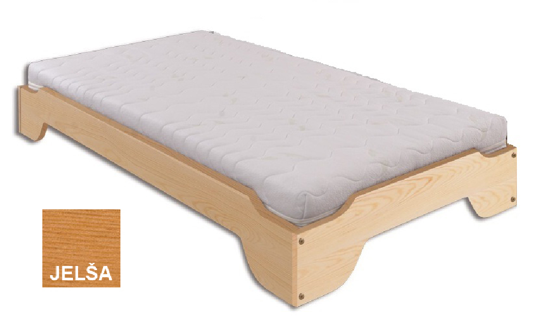 Jednolôžková posteľ 90 cm LK 138 (masív) *výpredaj