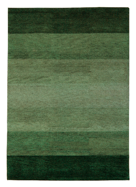 Ručne viazaný koberec Bakero Baku Stripe Green