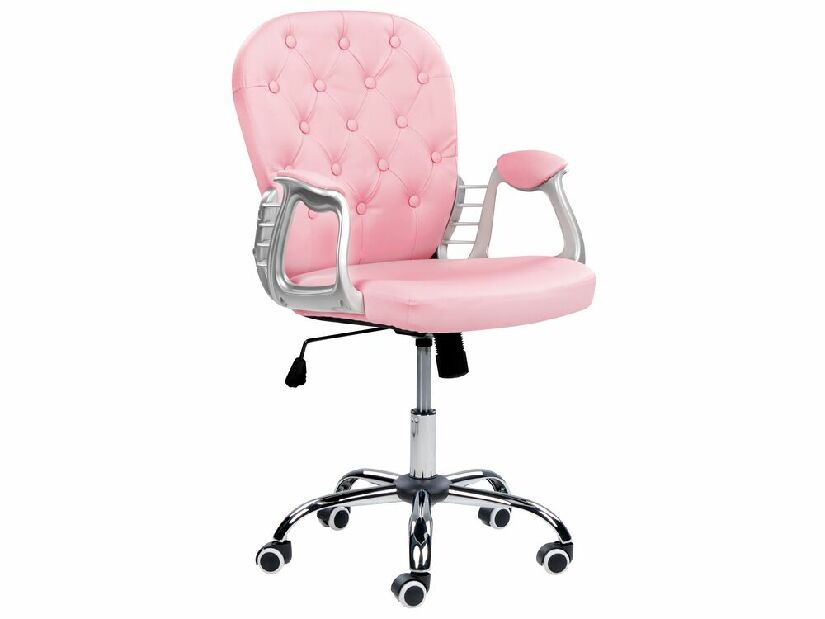 Kancelárska stolička Princi (ružová)