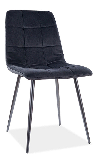 Jedálenská stolička Marlana (čierna + čierna)
