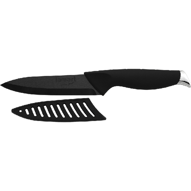 Kuchynský nôž Lamart 12,5cm (čierna)