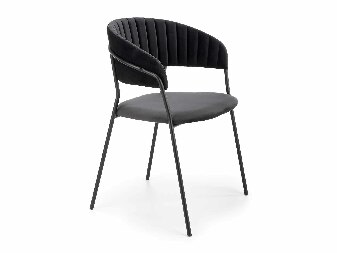Jedálenská stolička Kepi (čierna)
