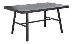 Záhradný stôl Caman (čierna) (pre 4 osoby)