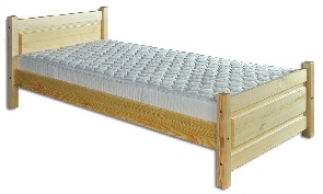 Jednolôžková posteľ 100 cm LK 129 (masív)
