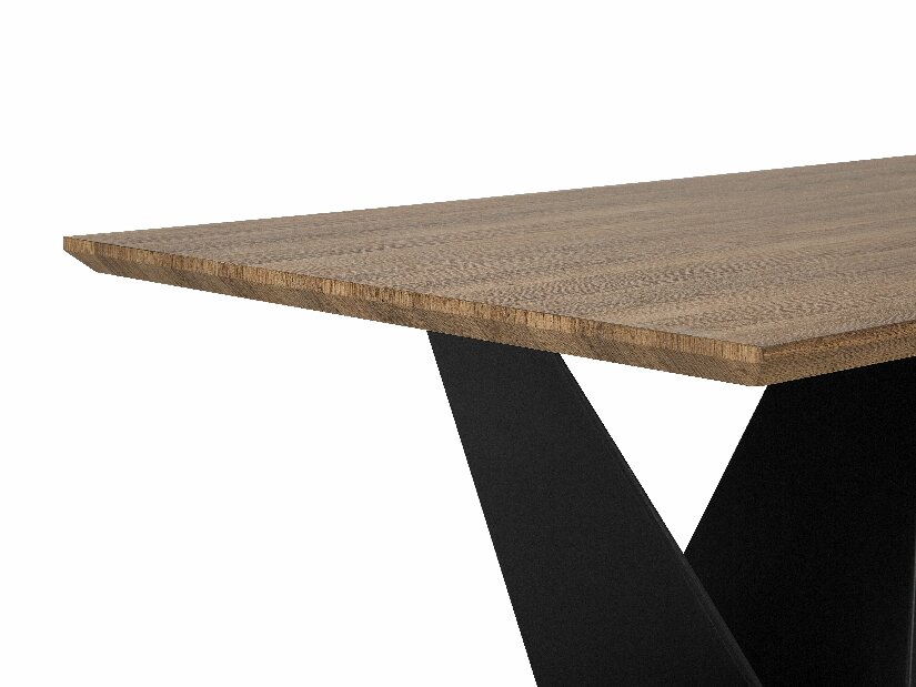 Jedálenský stôl Sidon (pre 8 osôb) (tmavé drevo) *bazár