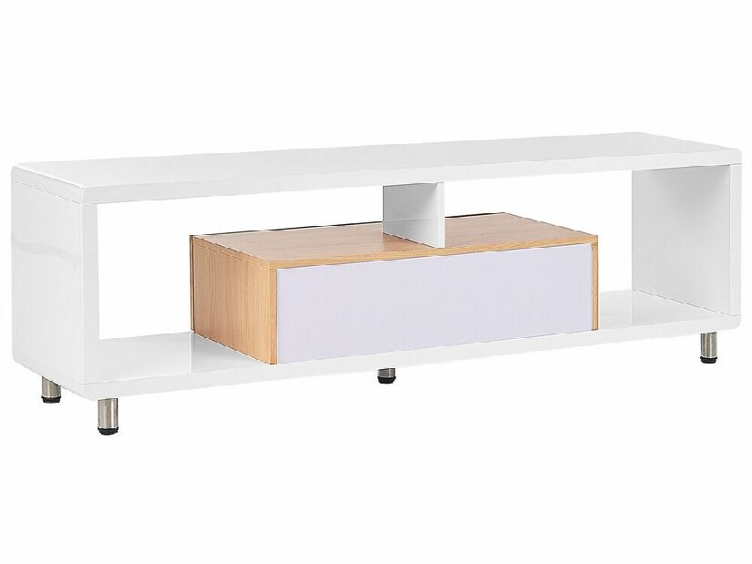 TV stolík/skrinka Knoza (biela)