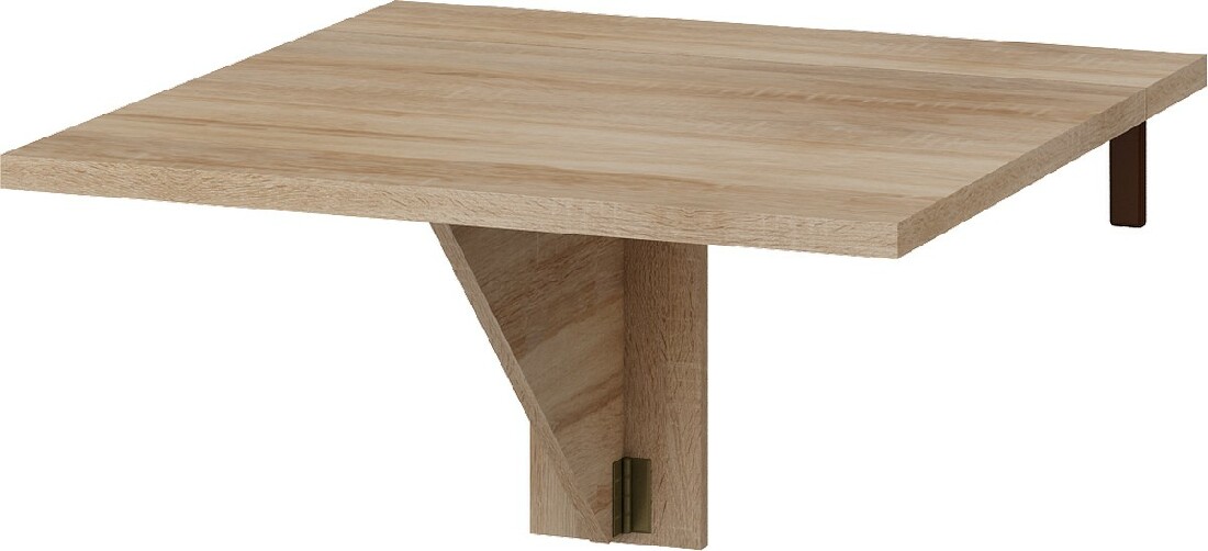 Jedálenský stôl Elston 7 B (pre 2 osoby) (craft zlatý) *bazár 