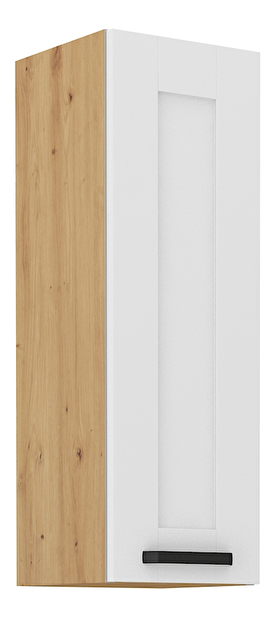 Horná skrinka Lesana 2 (biela + dub artisan) 30 G-90 1F 