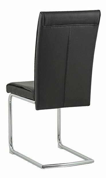 Set 2 ks. jedálenských stoličiek ROVVO (čierna)