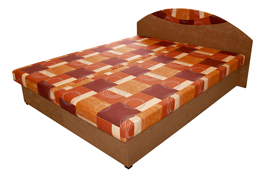 Manželská posteľ 160 cm Benab Dara (s roštami a matracmi)