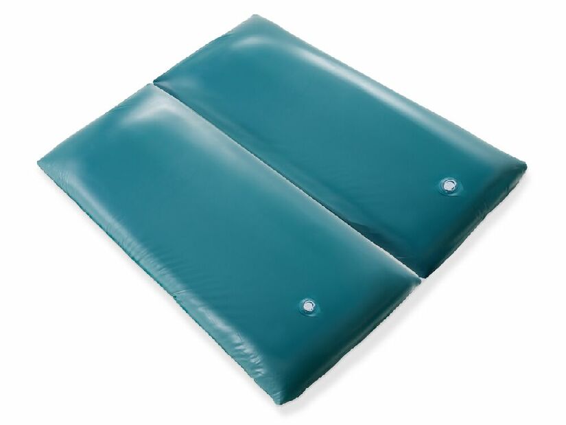 Matrac na vodnú posteľ 200 x 160 cm Davine (modrozelený)