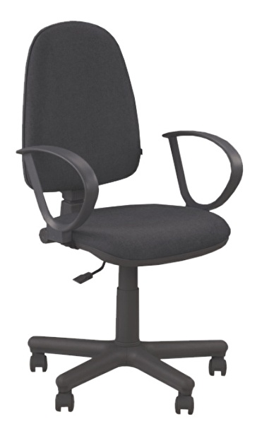 Kancelárska stolička Jupiter GTS čierna (s podrúčkami)