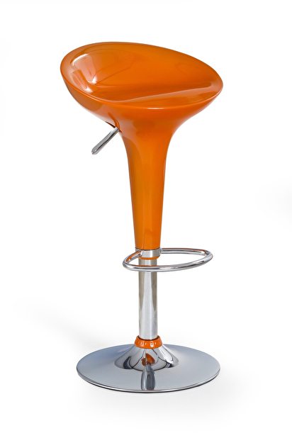 Barová stolička H-17 pomarančová