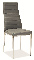 Jedálenská stolička Herbert (ekokoža sivá)