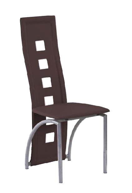 Jedálenská stolička K4 M hnedá