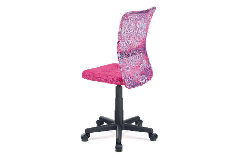 Detská stolička Kellie-2325 PINK (ružová + čierna) *výpredaj