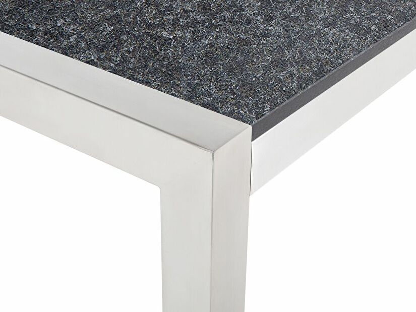Záhradný stôl Grosso (grafit) (žíhaný granit)