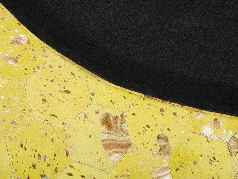 Koberec 140 cm Zarqa (žltá)