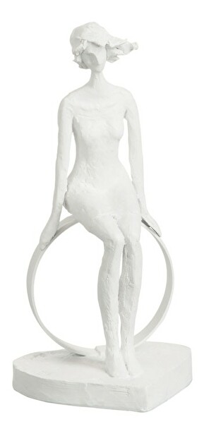 Figurína Jolipa Figúrka (13x11x25cm) (Biela)