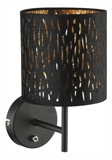  Stropné/nástenné svietidlo Tuxon 15264W (moderné/dizajnové) (čierna + čierna)