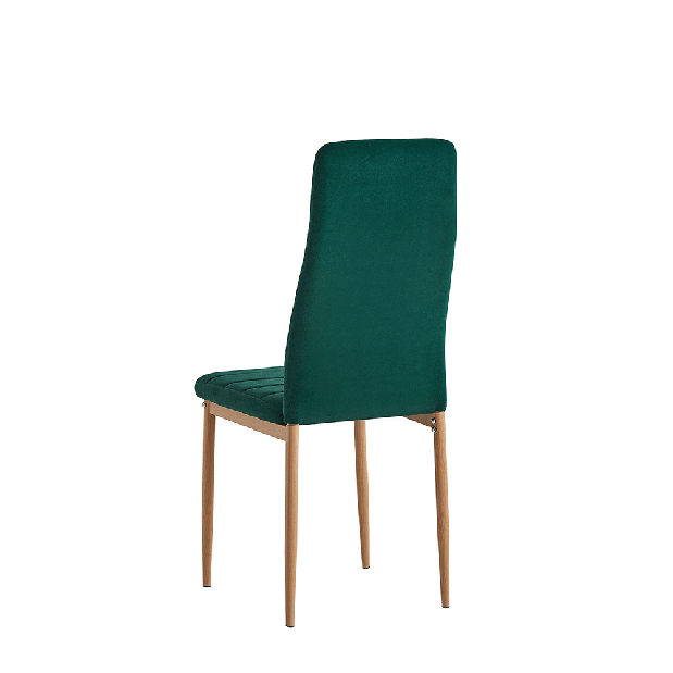Set 2 ks. jedálenských stoličiek Antigone NEW (smaragdová + dub) *výpredaj