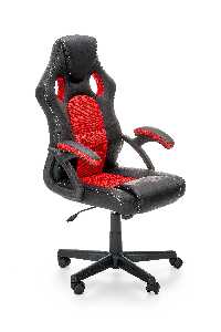 Kancelárska stolička Beauly (čierna + červená)