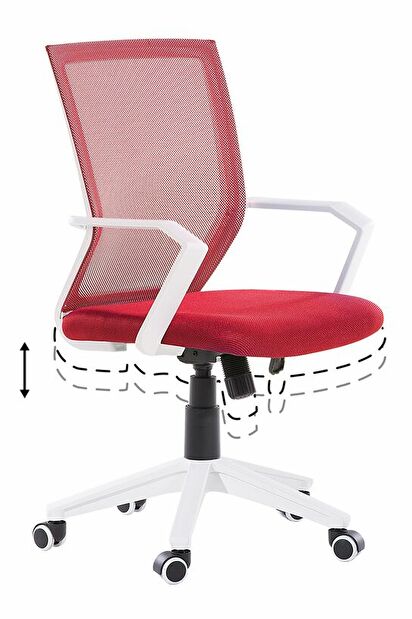 Kancelárska stolička Relive (červená)