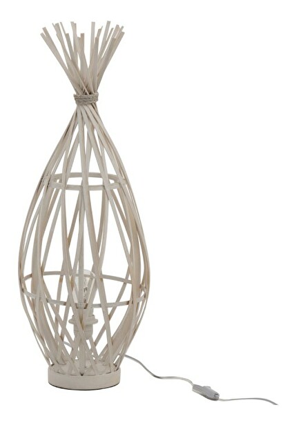 Dekoratívna lampa Jolipa Ibiza Life (biela) 67x25x25cm 