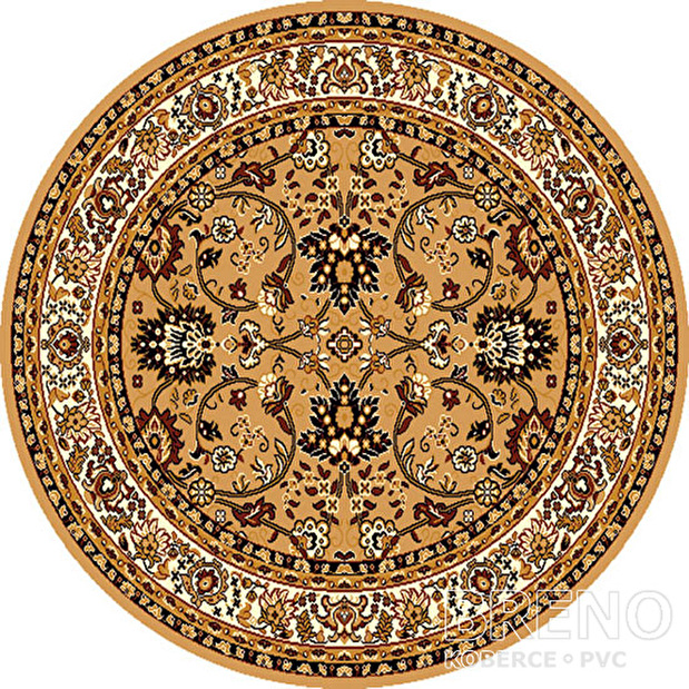 Kusový koberec Teheran 117/Beige/kruh