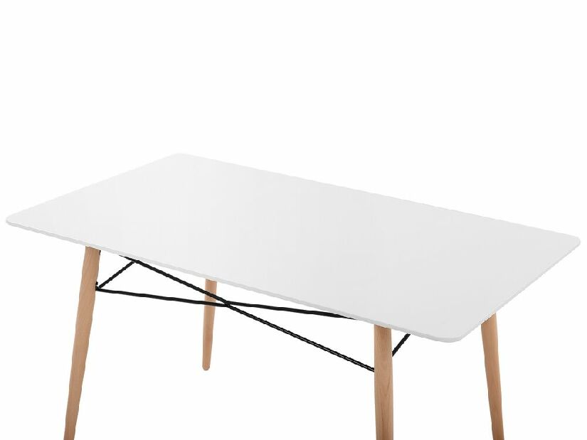 Jedálenský stôl Biondi (pre 6 osôb) (biela)